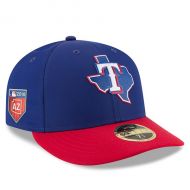 Men's Texas Rangers New Era Navy 2018 Spring Training Collection Prolight Low Profile 59FIFTY Fitted Hat