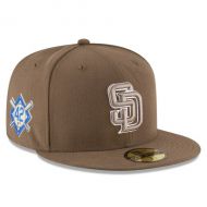 Men's San Diego Padres New Era Brown 2018 Jackie Robinson Day Alternate 59FIFTY Fitted Hat