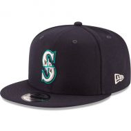 Men's Seattle Mariners New Era Navy Team Color 9FIFTY Adjustable Hat