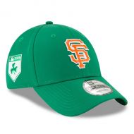 Men's San Francisco Giants New Era Green 2018 St. Patrick's Day Prolight 9FORTY Adjustable Hat