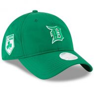 Women's Detroit Tigers New Era Green 2018 St. Patrick's Day Prolight 9TWENTY Adjustable Hat