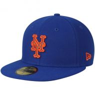 Men's New York Mets New Era Royal Flected Team Fitted Hat