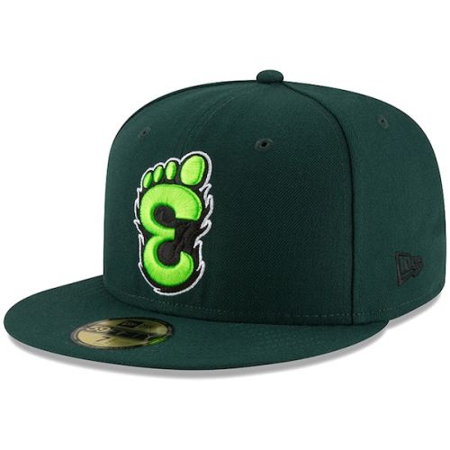  Men's Eugene Emeralds New Era Green Authentic 59FIFTY Fitted Hat