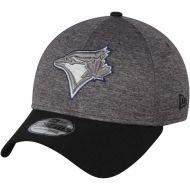 Men's Toronto Blue Jays New Era Heathered GrayBlack 39THIRTY Shadow Tech Color Pop Flex Hat