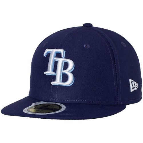  Youth Tampa Bay Rays New Era Navy Authentic Collection On-Field Game 59FIFTY Fitted Hat