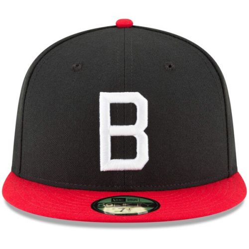  Men's Birmingham Barons New Era Black Alternate 2 Authentic Collection On-Field 59FIFTY Fitted Hat