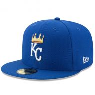 Men's Kansas City Royals New Era Royal Diamond Era 59FIFTY Fitted Hat