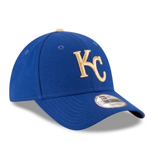  Men's New Era Royal Kansas City Royals The League 9FORTY Adjustable Hat