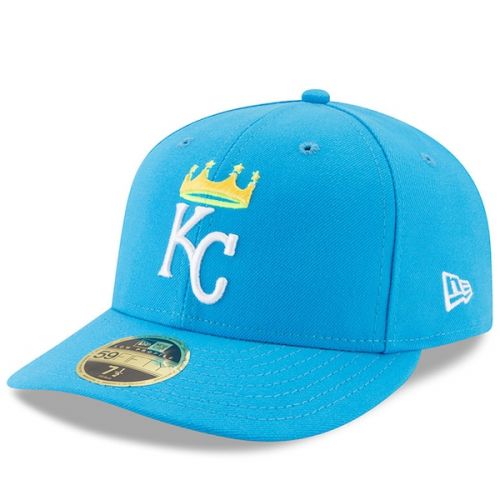  Men's Kansas City Royals New Era Blue 2017 Players Weekend Low Profile 59FIFTY Fitted Hat