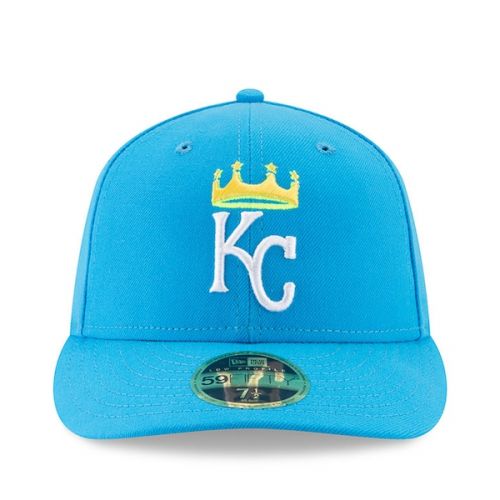  Men's Kansas City Royals New Era Blue 2017 Players Weekend Low Profile 59FIFTY Fitted Hat