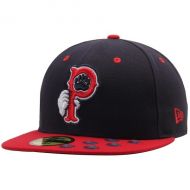 Men's Pawtucket Red Sox New Era NavyRed Authentic Road 59FIFTY Fitted Hat
