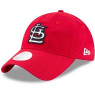 Women's St. Louis Cardinals New Era Red Team Glisten 9TWENTY Adjustable Hat