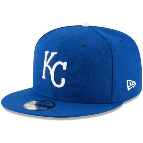  Men's Kansas City Royals New Era Royal Team Color 9FIFTY Adjustable Hat