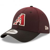 Men's Arizona Diamondbacks New Era Black Game Team Classic 39THIRTY Flex Hat