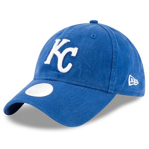  Woman's Kansas City Royals New Era Royal Preferred Pick 9TWENTY Adjustable Hat