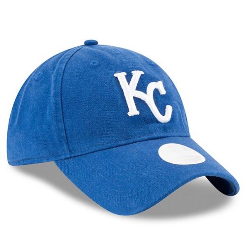  Woman's Kansas City Royals New Era Royal Preferred Pick 9TWENTY Adjustable Hat