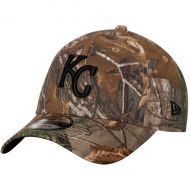 Men's Kansas City Royals New Era Camo Realtree 49FORTY Fitted Hat
