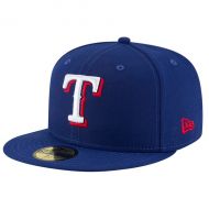 Men's Texas Rangers New Era Navy Team Superb 59FIFTY Fitted Hat