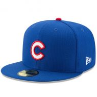 Men's Chicago Cubs New Era Royal C Diamond Era 59FIFTY Fitted Hat