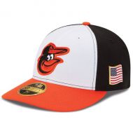 Men's Baltimore Orioles New Era Black Authentic 911 59FIFTY Low Profile Fitted Hat