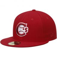 Men's Vancouver Canadians New Era Red Authentic Home 59FIFTY Fitted Hat