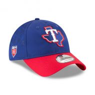 Men's Texas Rangers New Era Navy 2018 Spring Training Collection Prolight 9TWENTY Adjustable Hat
