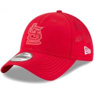 Men's St. Louis Cardinals New Era Red 2018 Clubhouse Collection Classic 9TWENTY Adjustable Hat