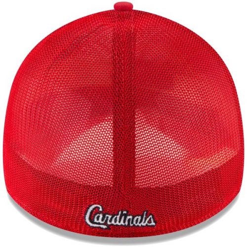  Men's St. Louis Cardinals New Era Red Team Precision 39THIRTY Flex Hat