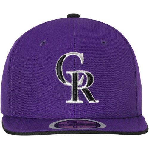  Youth Colorado Rockies New Era Purple Authentic Collection On-Field Alternate 2 59FIFTY Fitted Hat