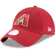 Women's Arizona Diamondbacks New Era Red Team Glisten 9TWENTY Adjustable Hat