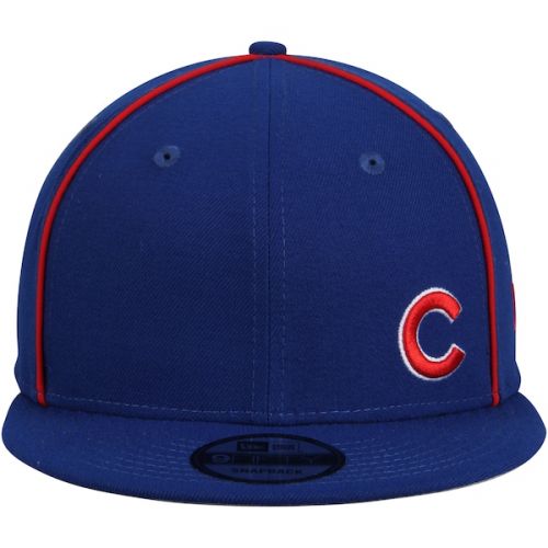  Men's Chicago Cubs New Era Royal Y2K Flawless 9FIFTY Adjustable Snapback Hat