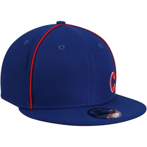  Men's Chicago Cubs New Era Royal Y2K Flawless 9FIFTY Adjustable Snapback Hat