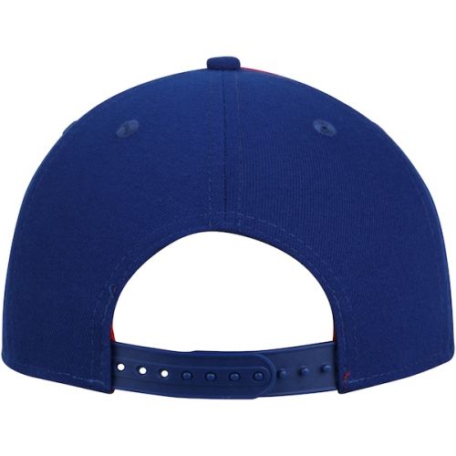  Men's Chicago Cubs New Era Royal Y2K Flawless 9FIFTY Adjustable Snapback Hat