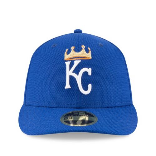  Men's Kansas City Royals New Era Royal 2017 Spring Training Diamond Era Low Profile 59FIFTY Fitted Hat