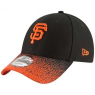 Men's San Francisco Giants New Era Black Visor Blur 9FORTY Adjustable Hat