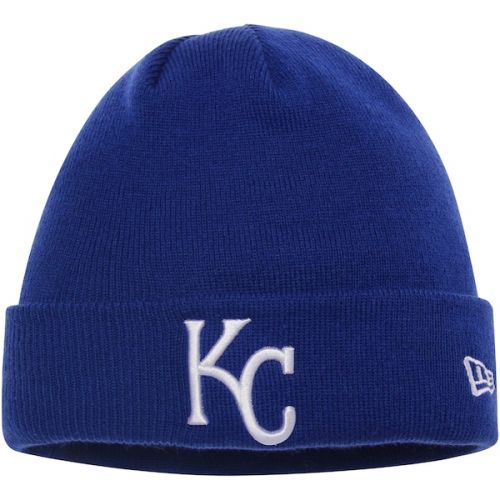  Men's Kansas City Royals New Era Royal Solid Cuffed Knit Hat