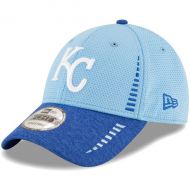 Men's Kansas City Royals New Era Light BlueHeathered Royal Speed Tech 9FORTY Adjustable Hat