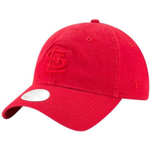  Women's St. Louis Cardinals New Era Red Core Classic Tonal Team 9TWENTY Adjustable Hat