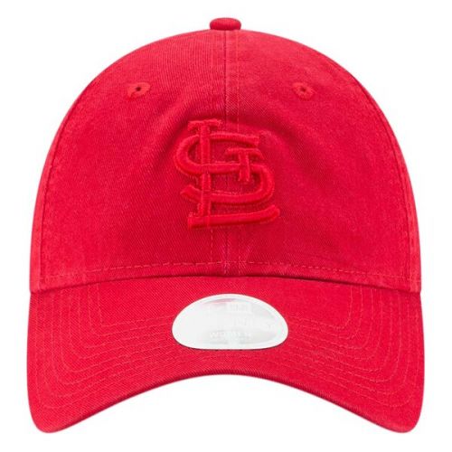  Women's St. Louis Cardinals New Era Red Core Classic Tonal Team 9TWENTY Adjustable Hat