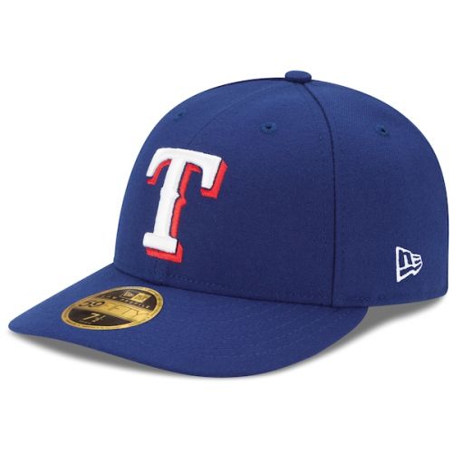  Men's Texas Rangers New Era Royal 2016 Postseason Side Patch Low Profile 59FIFTY Fitted Hat