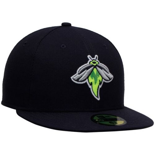  Men's Columbia Fireflies New Era Navy Home 2016 Authentic Collection On-Field 59FIFTY Fitted Hat