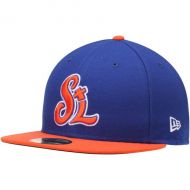 Men's St. Lucie Mets New Era RoyalOrange Authentic Home 59FIFTY Fitted Hat