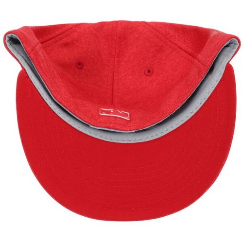  Men's Washington Nationals New Era Heather Red 2018 Clubhouse Collection 59FIFTY Fitted Hat