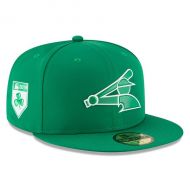 Men's Chicago White Sox New Era Green 2018 St. Patrick's Day Prolight 59FIFTY Performance Fitted Hat