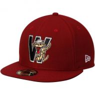 Men's Wisconsin Timber Rattlers New Era Red Authentic Home 59FIFTY Fitted Hat