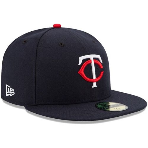  Men's Minnesota Twins New Era Navy Authentic 911 59FIFTY Fitted Hat