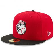 Men's Cincinnati Reds New Era RedBlack Diamond Era 59FIFTY Fitted Hat