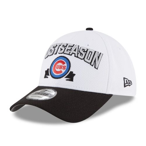  Men's Chicago Cubs New Era White 2016 Division Series Winner Locker Room 9FORTY Adjustable Hat