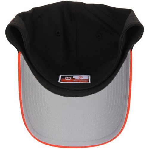  Men's San Francisco Giants New Era BlackOrange State Flective 39THIRTY Flex Hat