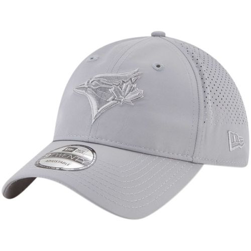  Men's Toronto Blue Jays New Era Gray Perforated Tone 9TWENTY Adjustable Hat